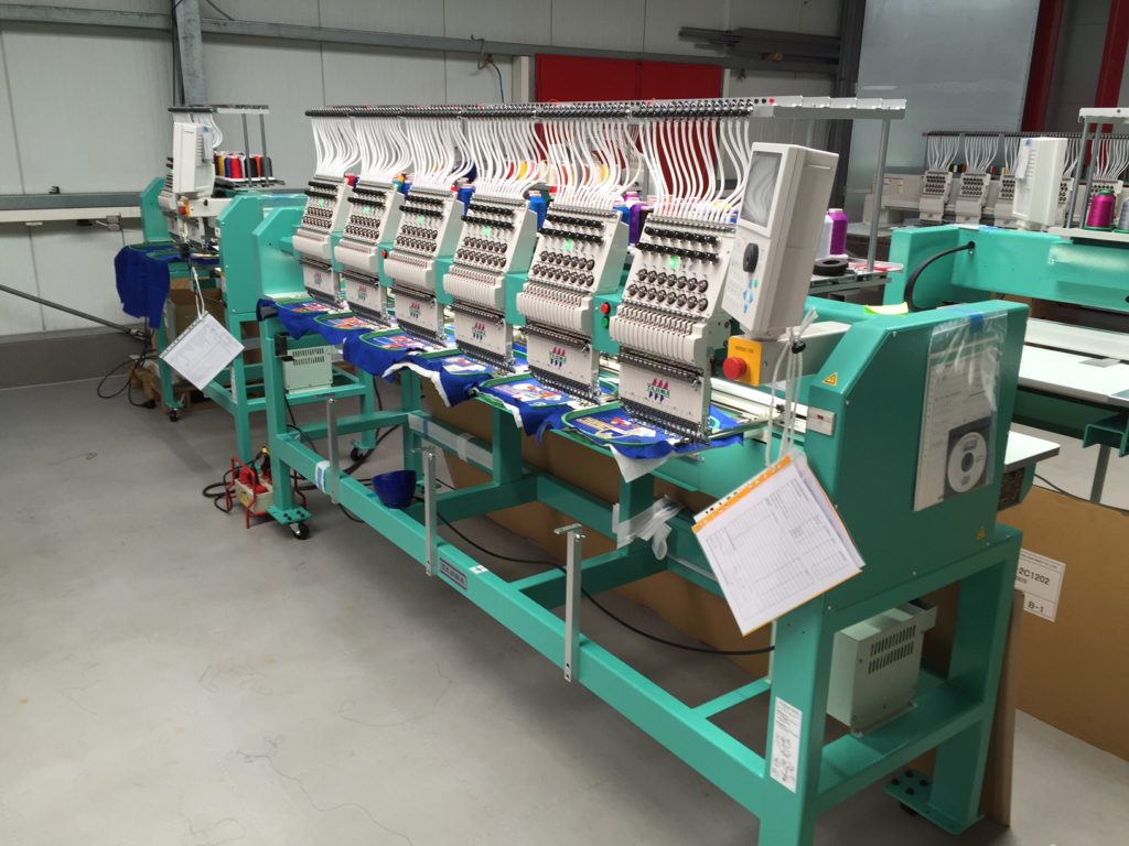 Michel Textil ::: Ankauf Stickmaschine 2016